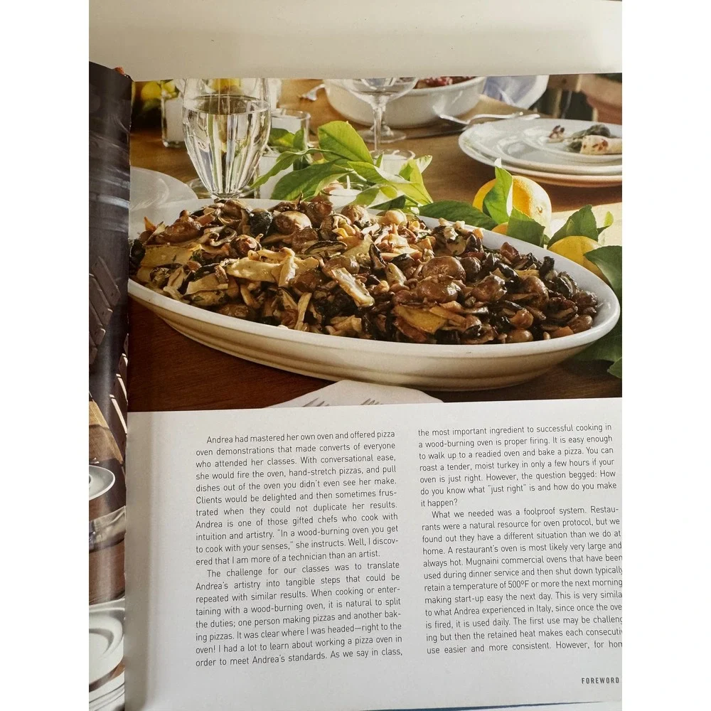The Art of Wood Fired Cooking Andrea Mugnaini Hardcover Cookbook Gibbs Smith